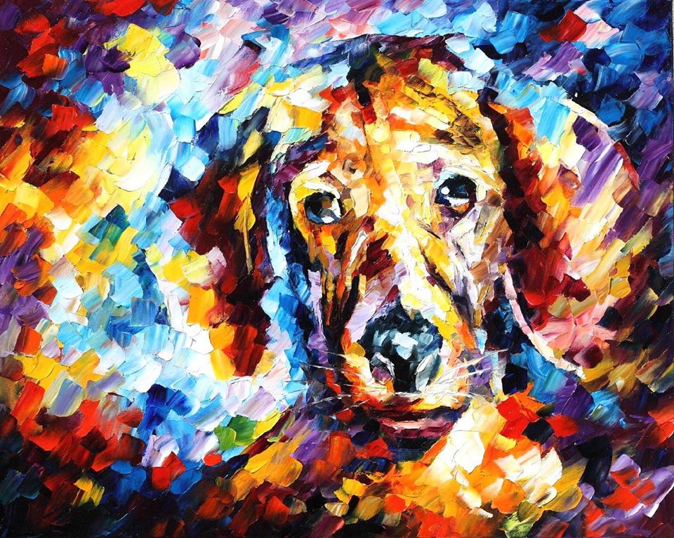 Leonid Afremov : My dog
